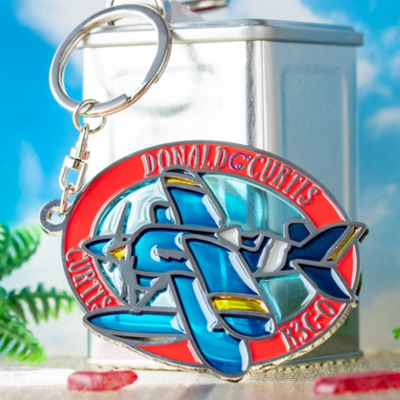 Keychain Donald Curtis - Porco Rosso