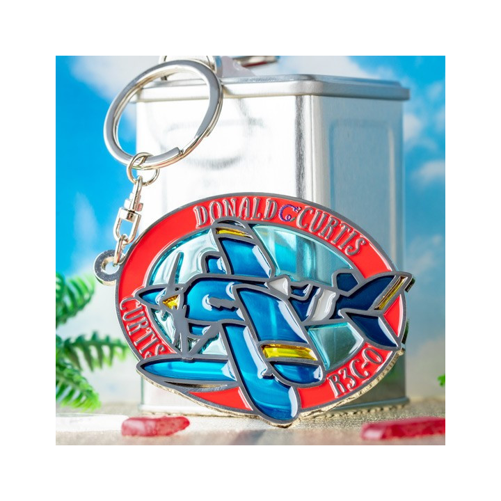 Keychain Donald Curtis - Porco Rosso