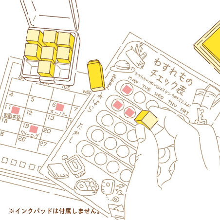 Set tampons personnages - Le Voyage De Chihiro
