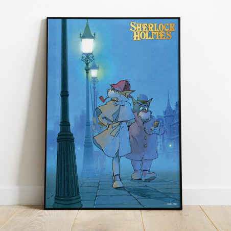 Wood Panel 02 - Holmes & Watson - Sherlock Holmes