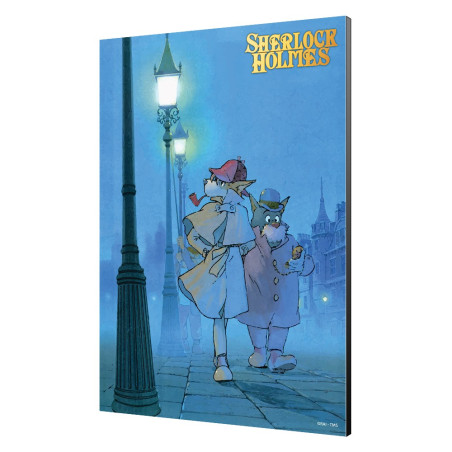 Wood Panel 02 - Holmes & Watson - Sherlock Holmes