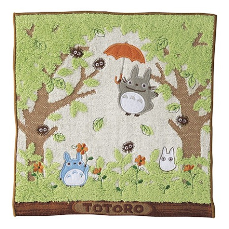MINI SERVIETTE TOTORO DANS LE BOSQUET - MON VOISIN  TOTORO