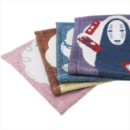SOUS VERRE SET DE 4 CHIHIRO - LE VOYAGE DE CHIHIRO