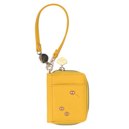 Porte-Monnaie jaune Totoro patchs - Mon Voisin Totoro