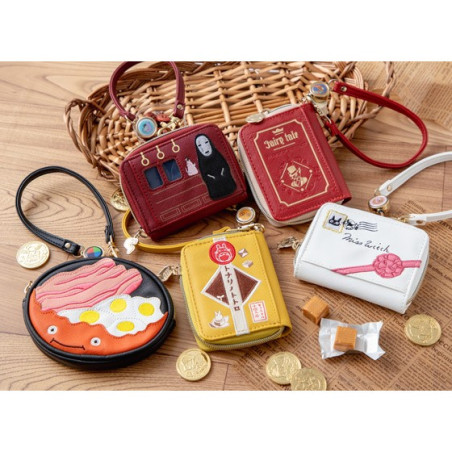 Porte-Monnaie Calcifer & Oeuf et Bacon - Le Chateau Ambulant