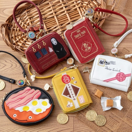 Porte-Monnaie Calcifer & Oeuf et Bacon - Le Chateau Ambulant