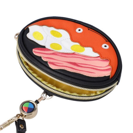 Porte-Monnaie Calcifer & Oeuf et Bacon - Le Chateau Ambulant