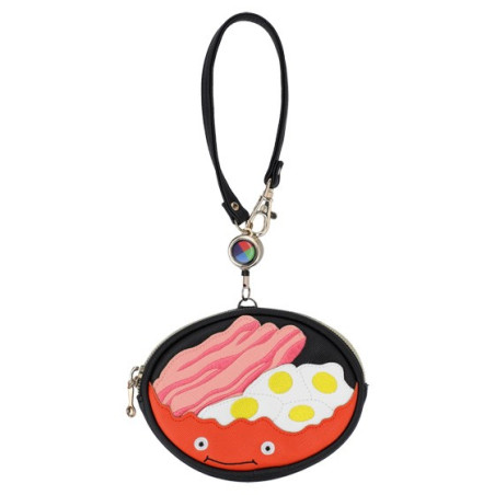 Porte-Monnaie Calcifer & Oeuf et Bacon - Le Chateau Ambulant