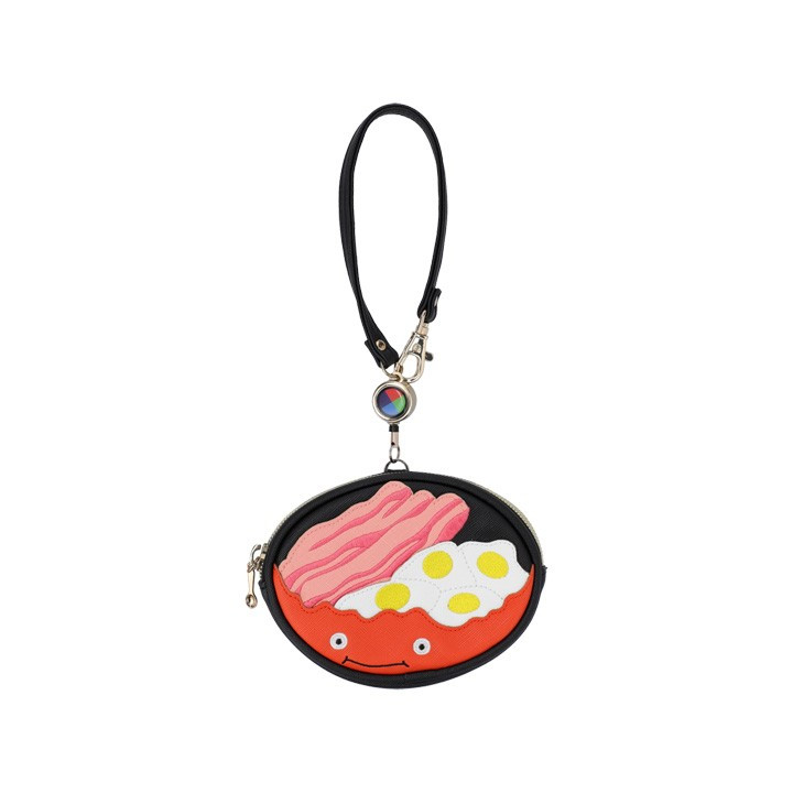 Porte-Monnaie Calcifer & Oeuf et Bacon - Le Chateau Ambulant