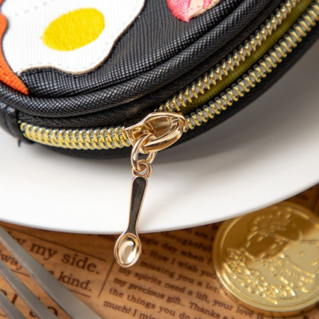 Porte-Monnaie Calcifer & Oeuf et Bacon - Le Chateau Ambulant