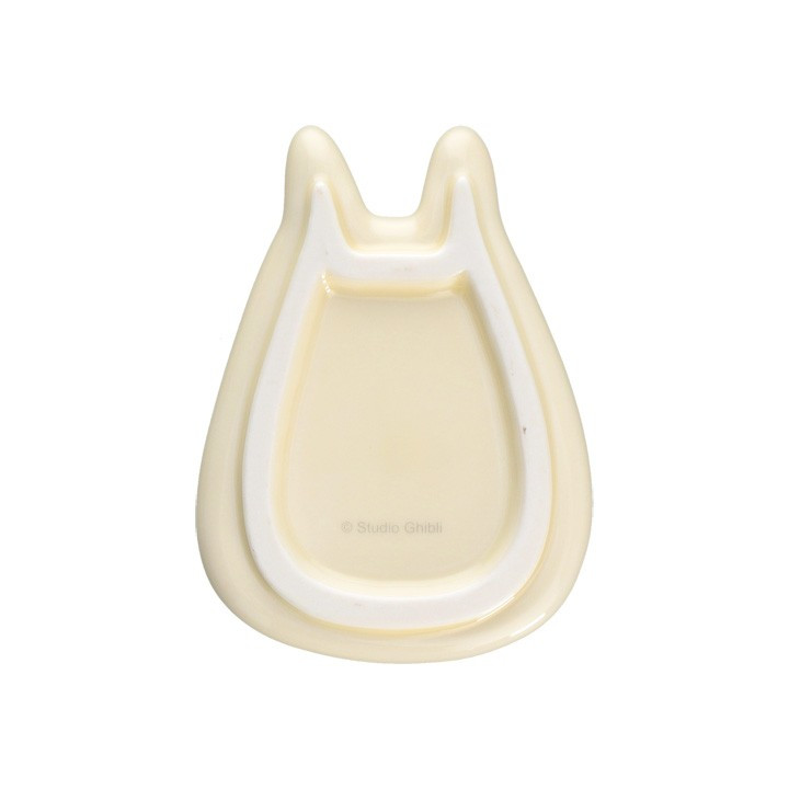 Coupelle dessert forme Totoro Blanc - Mon Voisin Totoro