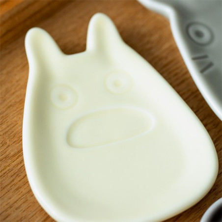 Coupelle dessert forme Totoro Blanc - Mon Voisin Totoro