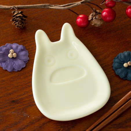 Coupelle dessert forme Totoro Blanc - Mon Voisin Totoro