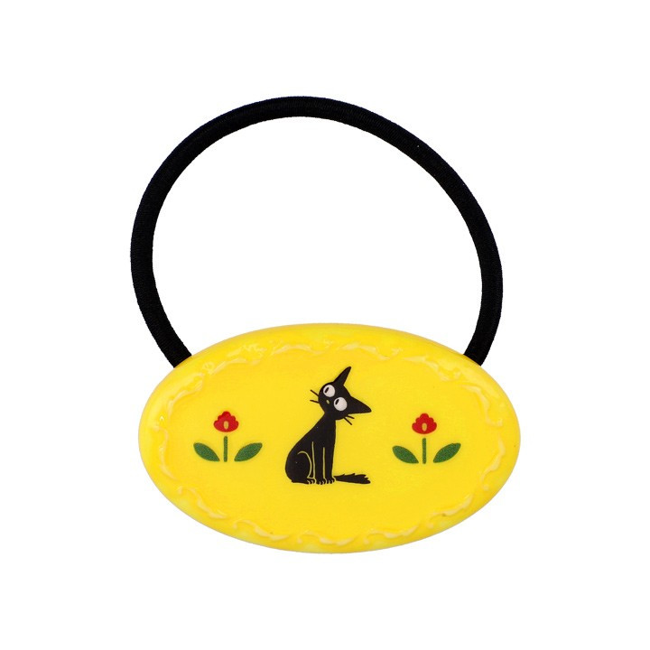 Élastique à cheveux fantaisie jaune Jiji - Kiki La Petite Sorcière
