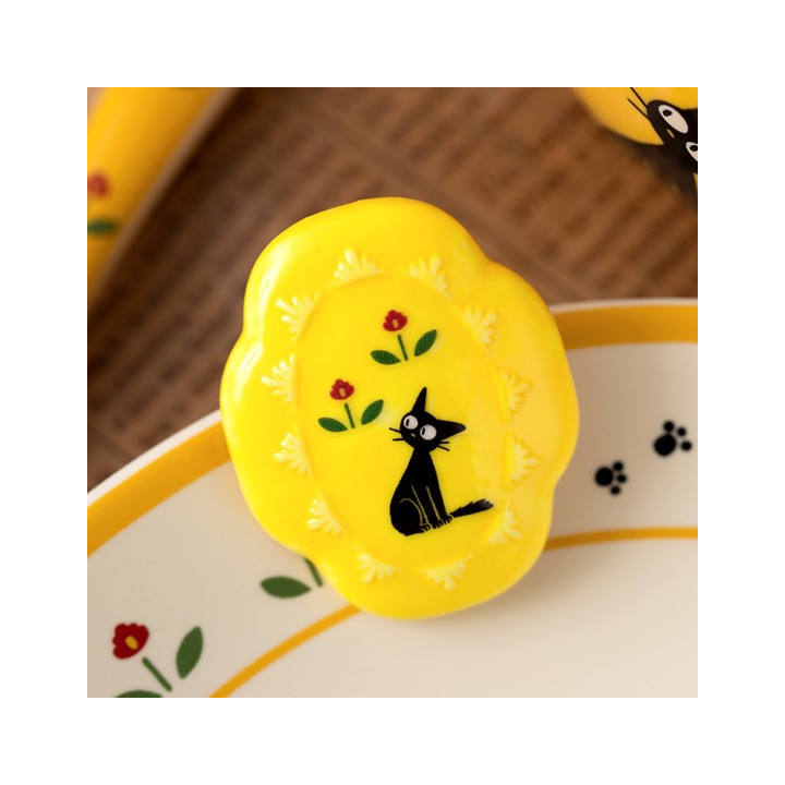 Broche fantaisie jaune Jiji - Kiki La Petite Sorcière