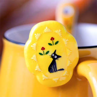 Broche fantaisie jaune Jiji - Kiki La Petite Sorcière