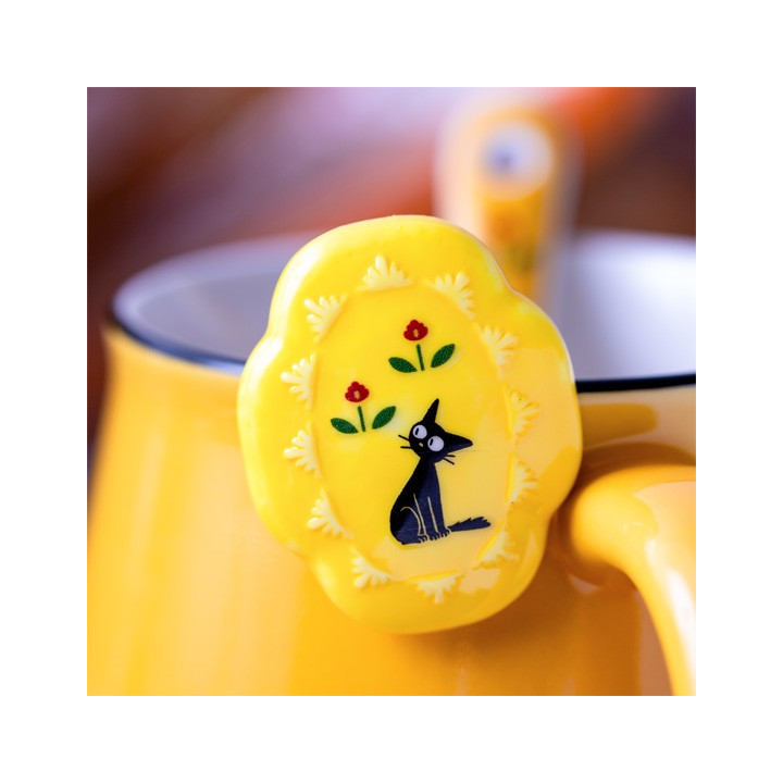Broche fantaisie jaune Jiji - Kiki La Petite Sorcière