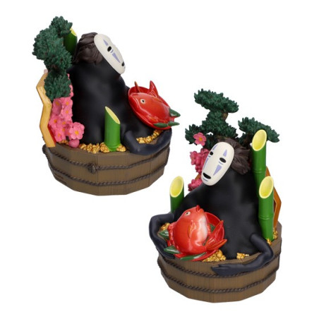 Diorama No Face Bassine d’or et bambous - Le Voyage De Chihiro