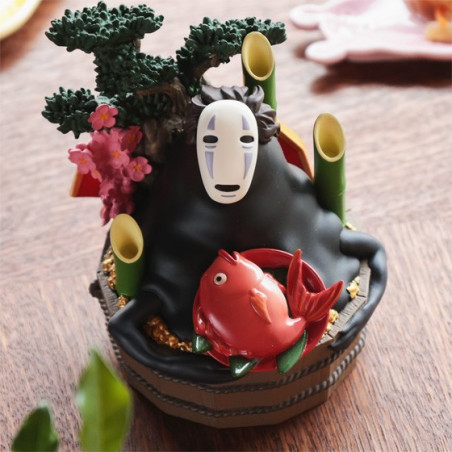 Diorama No Face Bassine d’or et bambous - Le Voyage De Chihiro