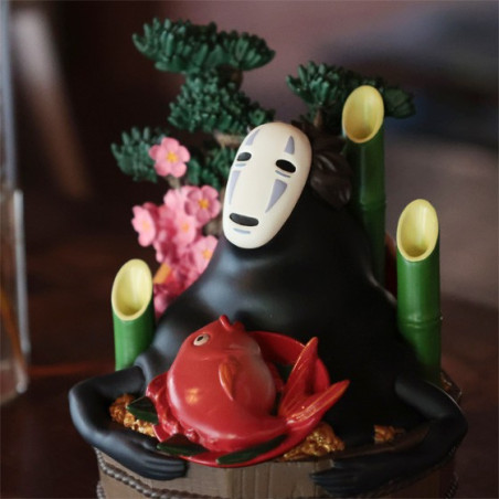 Diorama No Face Bassine d’or et bambous - Le Voyage De Chihiro