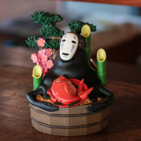 Diorama No Face Bassine d’or et bambous - Le Voyage De Chihiro