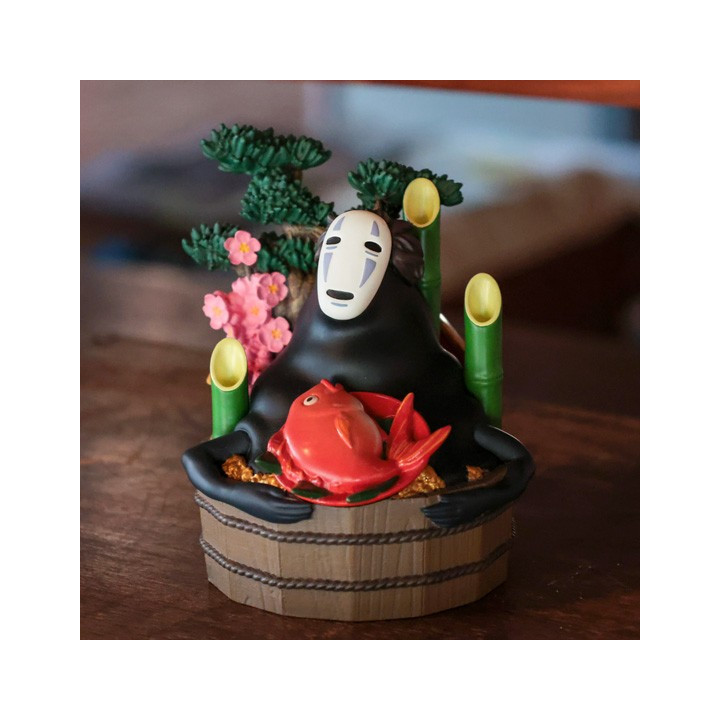 Diorama No Face Bassine d’or et bambous - Le Voyage De Chihiro