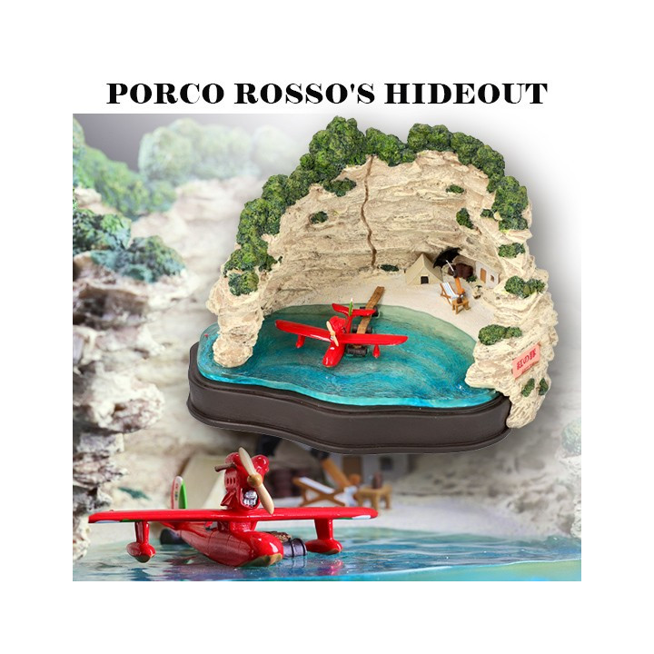Diorama Cachette De Marco - Porco Rosso