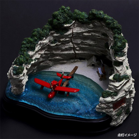 Diorama Cachette De Marco - Porco Rosso