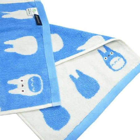 MINI SERVIETTE MOTIF TOTORO BLEU - MON VOISIN TOTORO