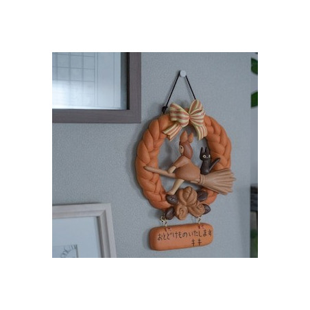 Décoration Kiki et Jiji Couronne de pain - Kiki la petite sorcière