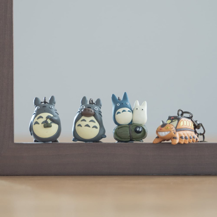 Key Holder Small and Middle Totoro - My Neighbor Totoro