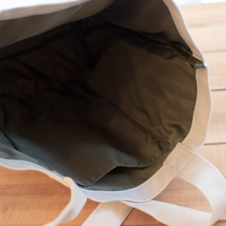 Tote Bag Brodé Hydravion - Porco Rosso