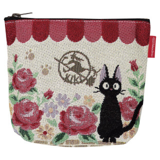 SACOCHE TISSU JIJI PARTERRE DE ROSES - KIKI LA PETITE SORCIÈRE
