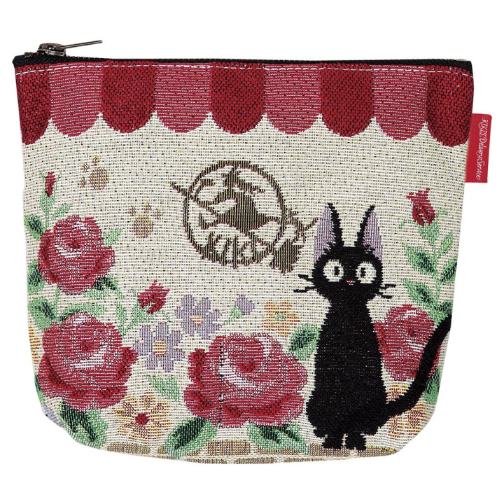 SACOCHE TISSU JIJI PARTERRE DE ROSES - KIKI LA PETITE SORCIÈRE