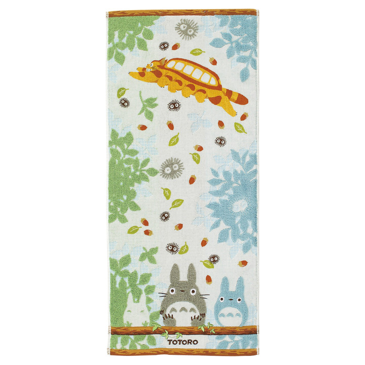 SERVIETTE TOTORO SUR UNE BRANCHE - MON VOISIN  TOTORO