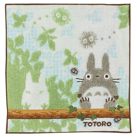MINI SERVIETTE TOTORO SUR UNE BRANCHE - MON VOISIN  TOTORO