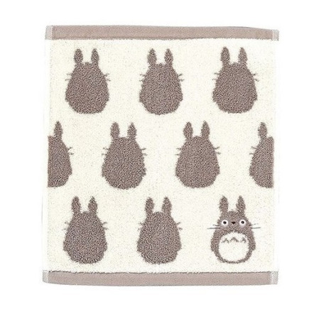 MINI SERVIETTE MOTIF TOTORO GRIS - MON VOISIN TOTORO