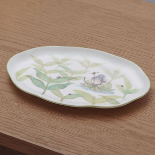 Assiette 23 cm forme nuage Totoro - Mon Voisin Totoro