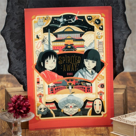 Chemise Art Déco A4 - Le Voyage De Chihiro
