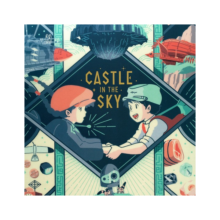 Chemise Art Déco A4 - Le Chateau Dans Le Ciel