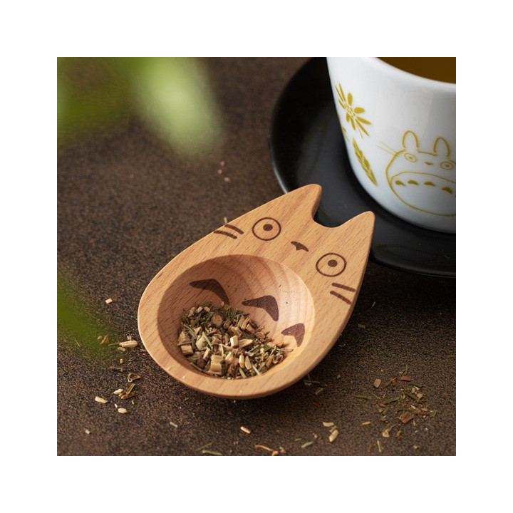 Cuillère à thé en bois Hasamiyaki Totoro - Mon Voisin Totoro