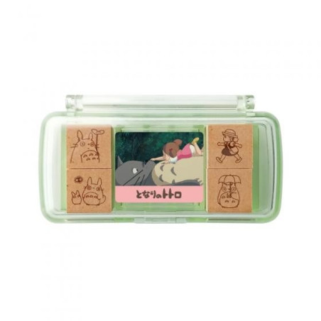 Set de Tampons Rouge Totoro & Mei - Mon Voisin Totoro