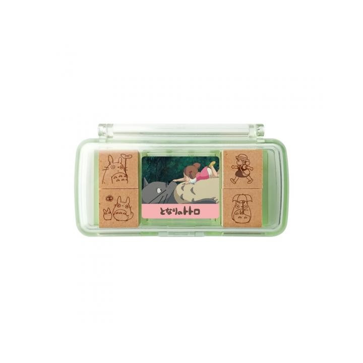 Set de Tampons Rouge Totoro & Mei - Mon Voisin Totoro