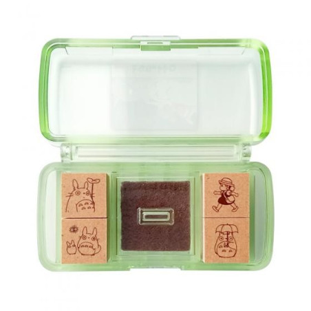 Set de Tampons Rouge Totoro & Mei - Mon Voisin Totoro