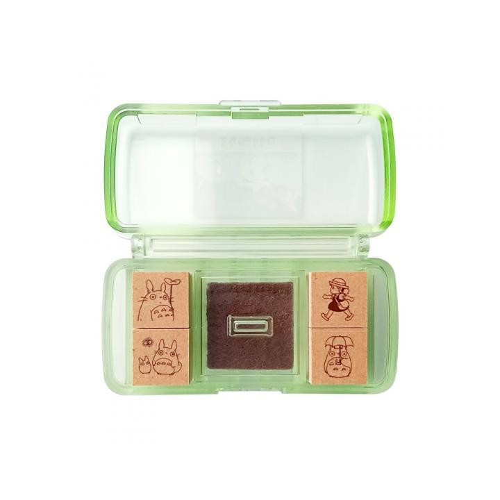Set de Tampons Rouge Totoro & Mei - Mon Voisin Totoro