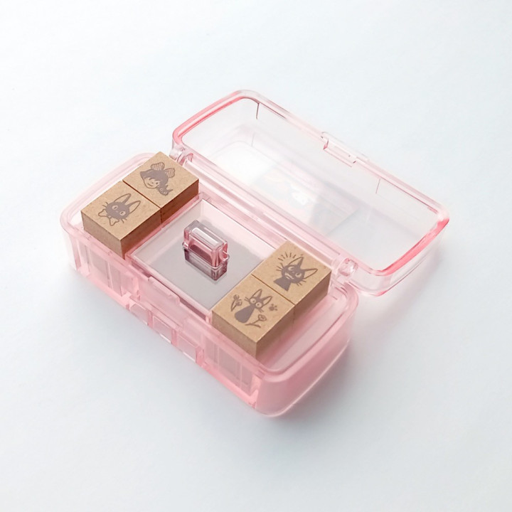 Set de Tampons Violet Kiki & Jiji - Kiki La Petite Sorcière