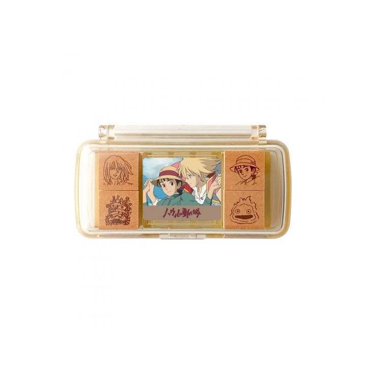 Set de Tampons Rouge Sophie & Hauru - Le Chateau Ambulant