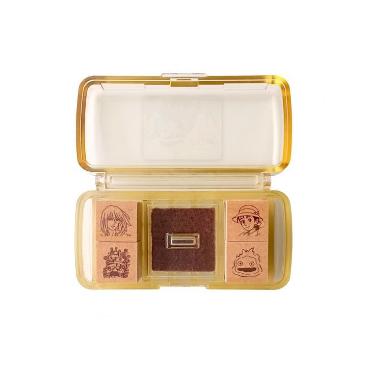 Set de Tampons Rouge Sophie & Hauru - Le Chateau Ambulant