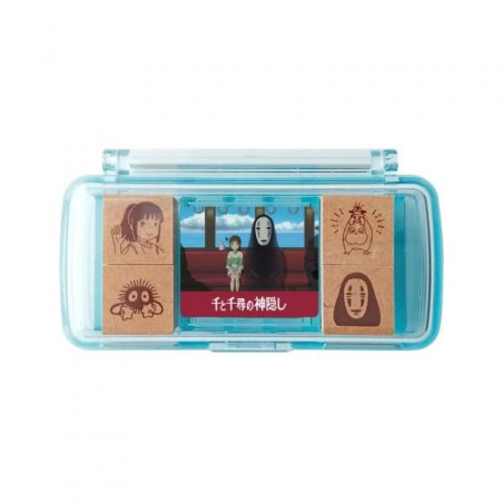 Set de Tampons Bleu Chihiro dans le train - Le Voyage De Chihiro