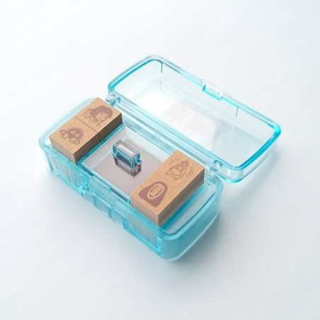 Set de Tampons Bleu Chihiro dans le train - Le Voyage De Chihiro